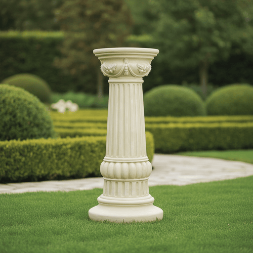 Bocca Outdoor Statue (31 - Inch) Side Angle