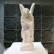 Bowing Church Angel Outdoor Statue (28 - Inch)