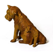 Boxer Dog and Pup Garden Statue (13.5 - Inch)