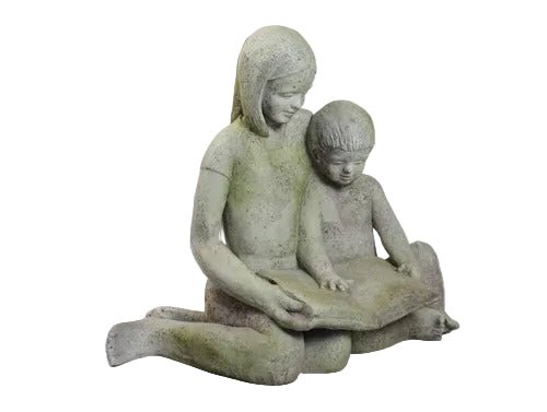 Brother And Sister Moment Statue (25 - Inch)