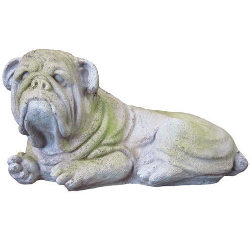 Bulldog Dog Garden Statue (11 - Inch)
