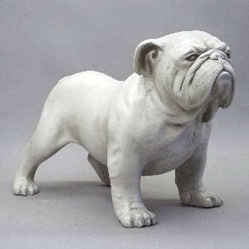 Bulldog Dog Garden Statue (17 - Inch)