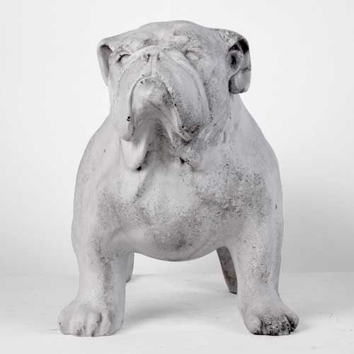 Bulldog Dog Garden Statue (17 - Inch)