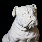 Bulldog Dog Garden Statue (18 - Inch)