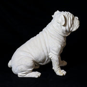 Bulldog Dog Garden Statue (18 - Inch) Other Angle