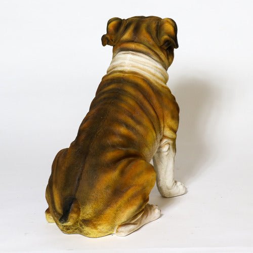 Bulldog Dog Garden Statue (18 - Inch)