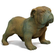 Bulldog Garden Statue (7.5 - Inch) Side View