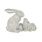 Bunny Fluff Garden Statue (10 - Inch)
