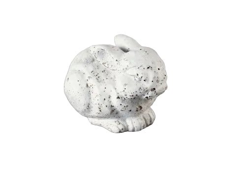Bunny Garden Statue (4 - Inch) Side View