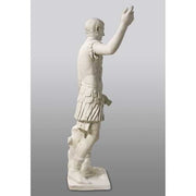 Caesar Augustus Statue (83 - Inch) Side Angle View