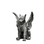 Caesar's Griffin Outdoor Statue (39 - Inch) Side View