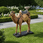 Camel Garden Statue (28 - Inch) Side Angle