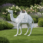 Camel Garden Statue (72 - Inch) Side Angle