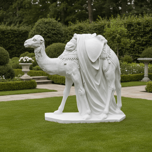 Camel Statue for Religious Scenes (82 - Inch) Side Angle