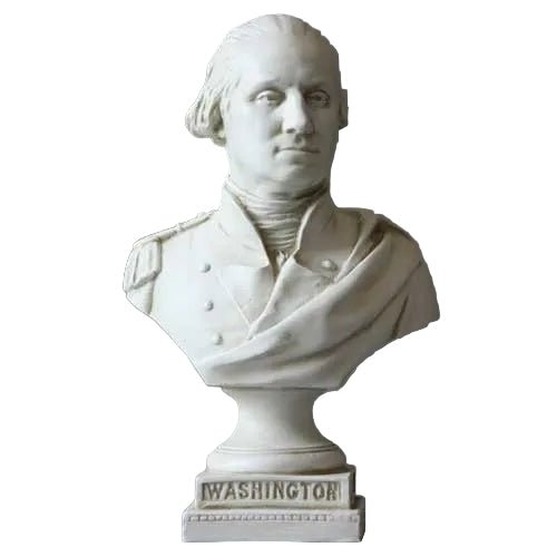 Capital Lion Bust Display Decor (11-Inch)