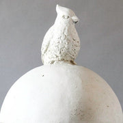 Cardinal Finial Outdoor Statue (20 - Inch) Additional Angle