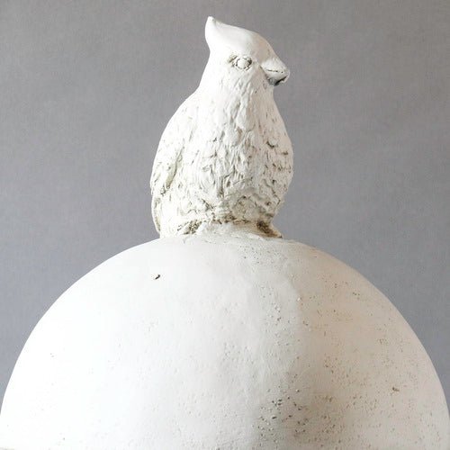 Cardinal Finial Outdoor Statue (20 - Inch) Additional Angle