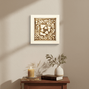Carnation Remnant with Frame (16.0 - Inch)
