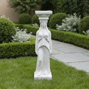 Caryatid Outdoor Statue (29 - Inch) Side Angle