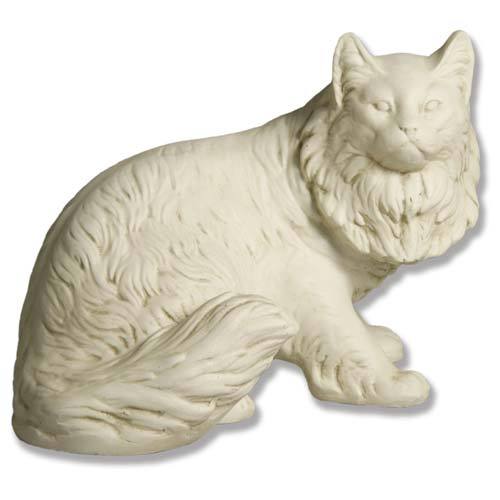 Cat Garden Statue (12-Inch)