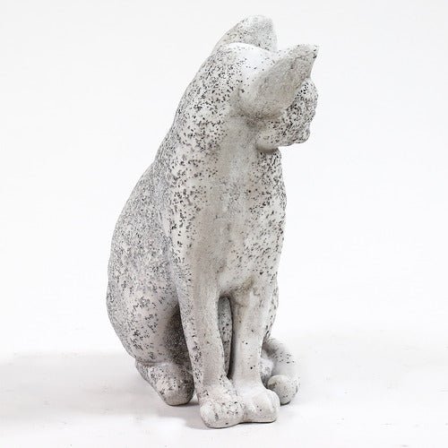 Cat Garden Statue (13 - Inch) Different Angle