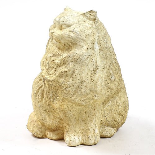 Cat Garden Statue (14 - Inch) Side Angle View