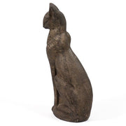 Cat Garden Statue (24 - Inch) Side Angle View