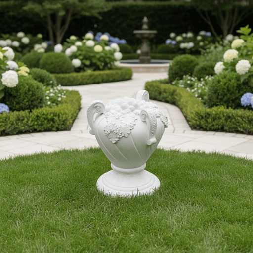 Caterina Outdoor Statue (28.5 - Inch) Side Angle