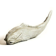 Catfish Garden Statue (24 - Inch) Side View