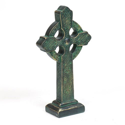 Celtic Cross Religious Statue (16-Inch)