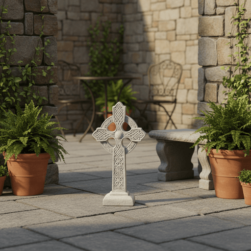 Celtic Cross Tabletop Statue Bfs (16 - Inch)