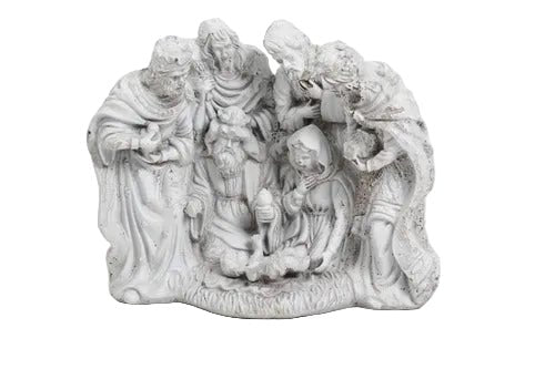 Centered Nativity Scene Statue (10 - Inch)