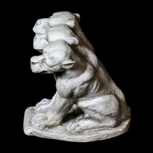 Cerberus Gargoyle Dwarf Statue (6 - Inch) Side Angle