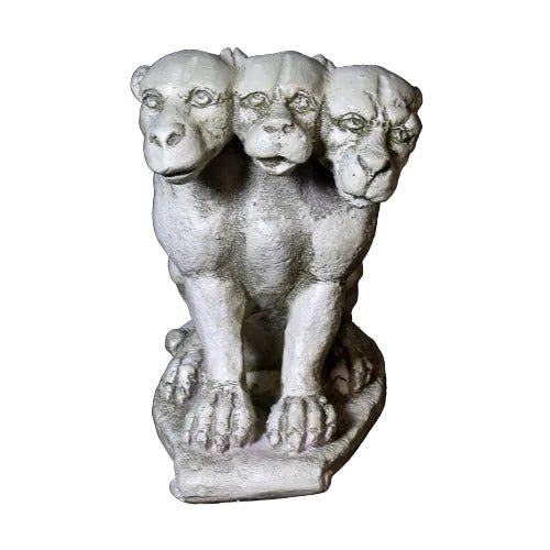 Cerberus Gargoyle Dwarf Statue (6 - Inch) Side View