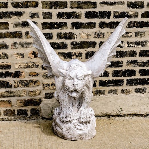 Chained Garg Of Turin Statue (32 - Inch) Side Angle