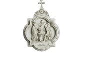 Chapel Wall Plaque Stations of the Cross Number 3 (13.5 - Inch) Side View