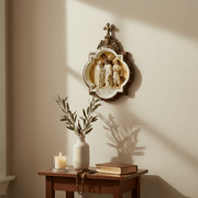 Chapel Wall Plaque Stations of the Cross Number 6 (13.5 - Inch) Side Angle