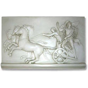 Chariot of Fire Garden Statue (24-Inch)