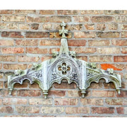 Chartres Tracery Header Outdoor Plaque (38.0 - Inch) Additional Angle