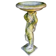 Cherub Birdbath Garden Statue (48 - Inch) Side View