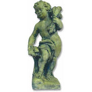 Cherub Garden Outdoor Statue (24 - Inch)
