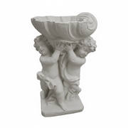 Cherubs with Planter Outdoor Statue (36-Inch)