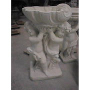 Cherubs with Planter Outdoor Statue (36-Inch)