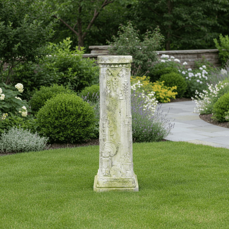 Chicago School of Architecture Outdoor Statue (38 - Inch) Side Angle
