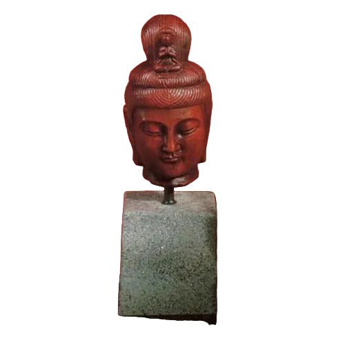 China Girl On Block Statue (19 - Inch)