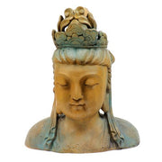Chinese Goddess Bust Statue (27 - Inch) Side View