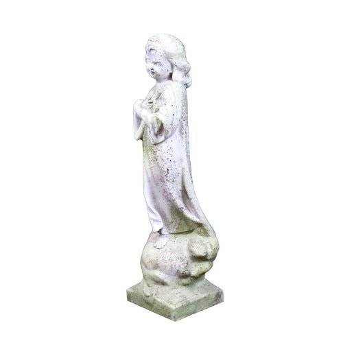 Christ Child With Cross Statue (21 - Inch) Other Angle