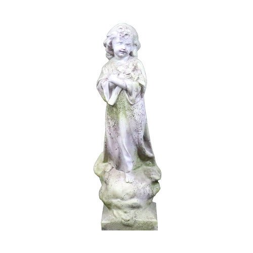 Christ Child With Cross Statue (21 - Inch) Side View