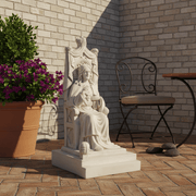 Christ the King Seated Jesus Statue (22-Inch)