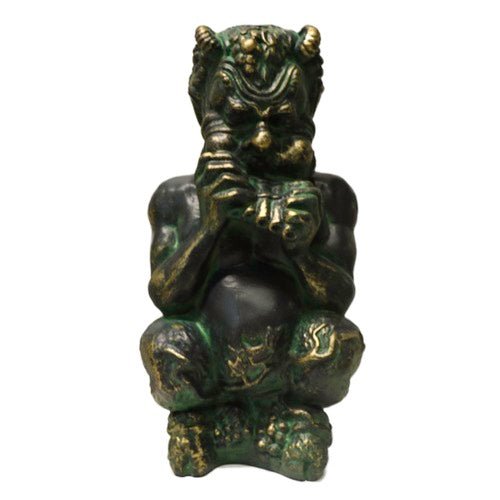 Chubby Greek Pan Statue (14-Inch)